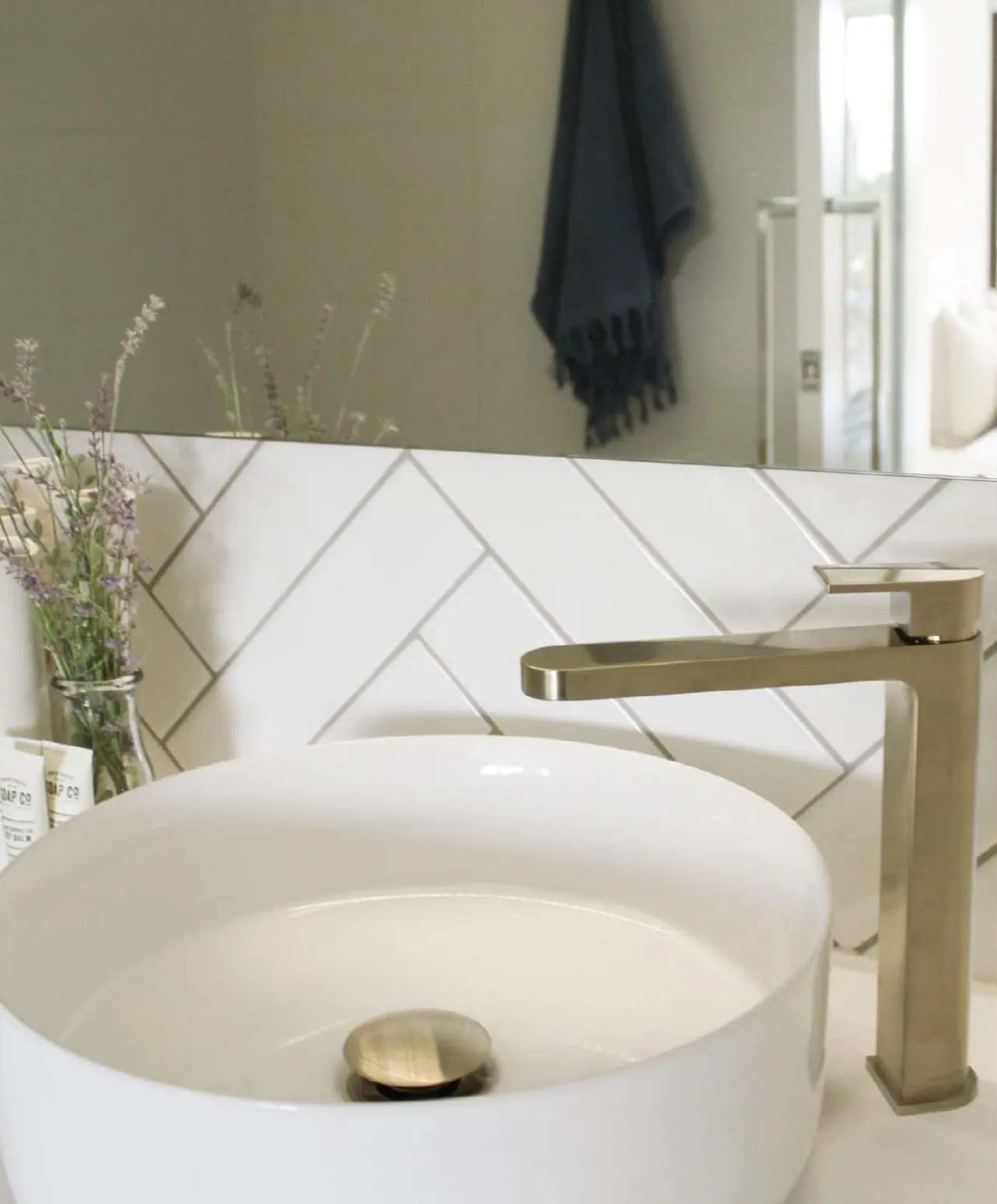 Bathroom renovation plumbing by Shoreside Plumbing