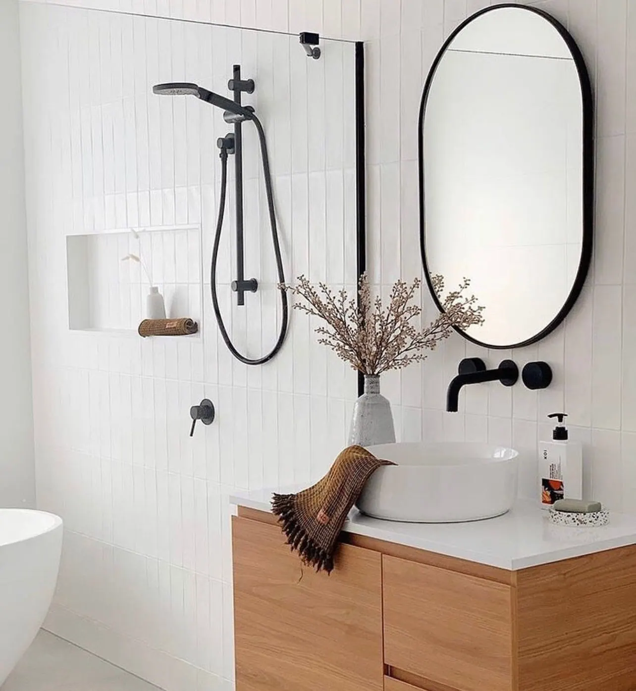 Bathroom renovation plumbing by Shoreside Plumbing