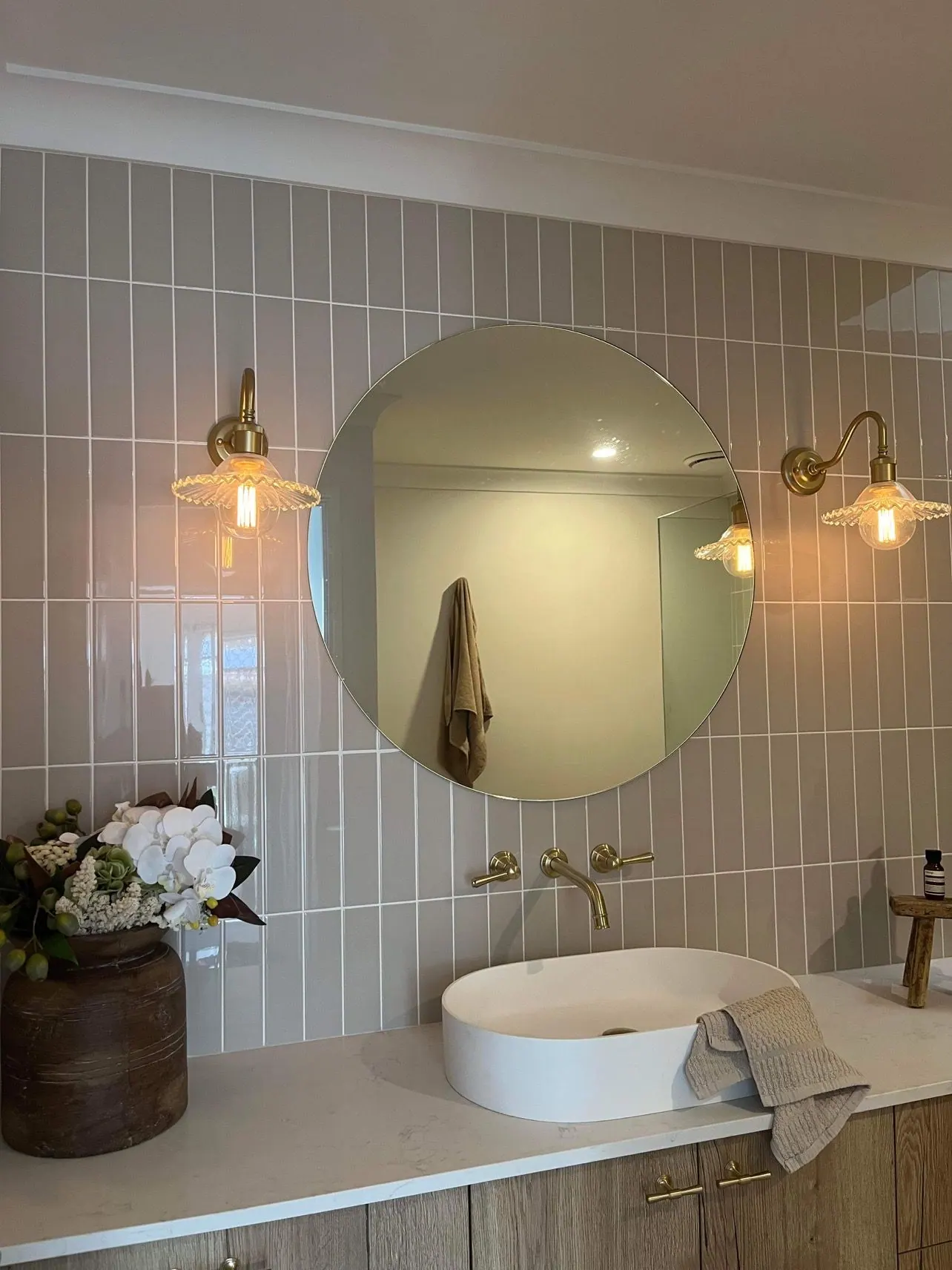 Shower, vanity and tapware fit off by Shoreside Plumbing