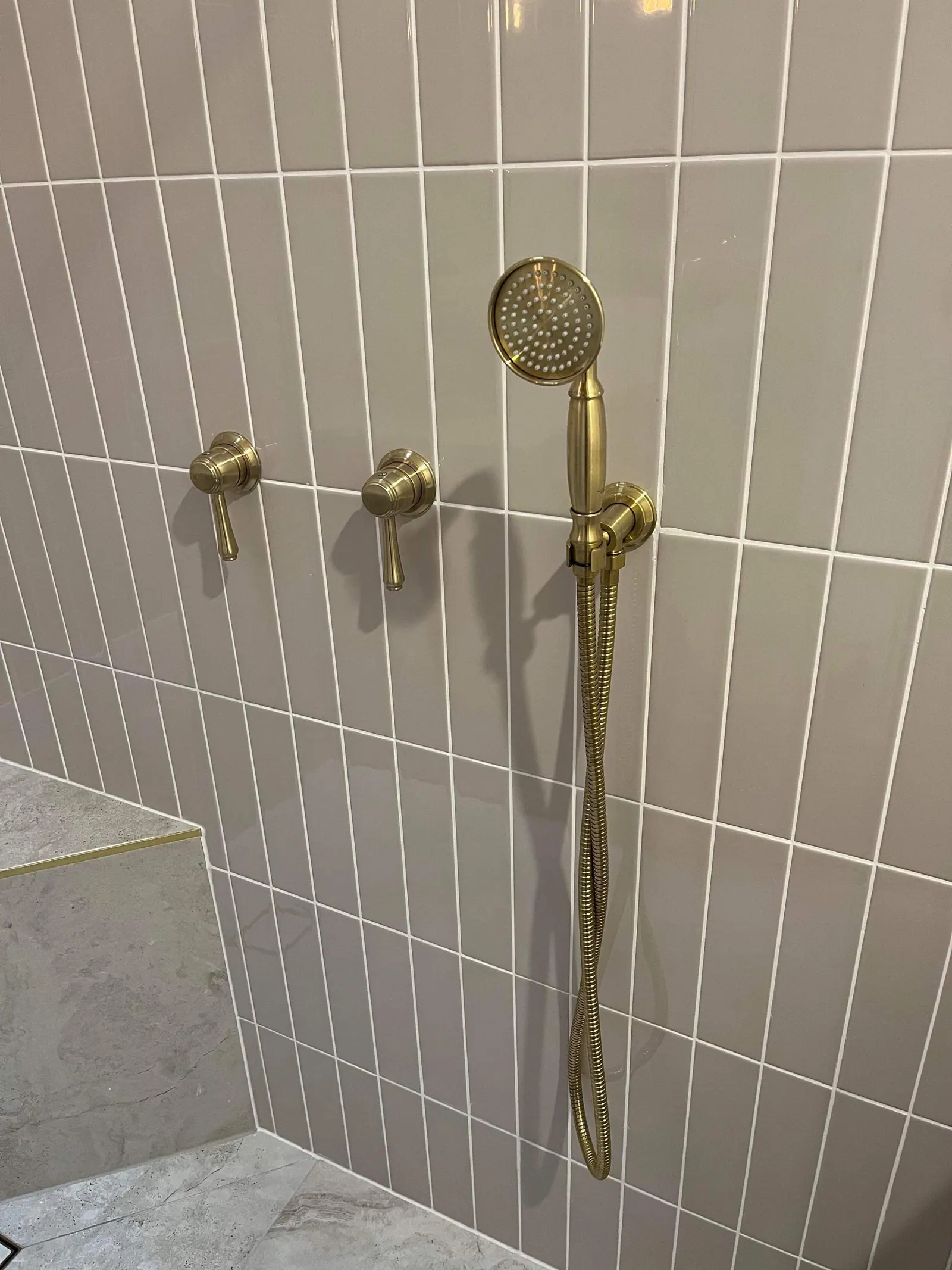 Bathroom renovation plumbing by Shoreside Plumbing