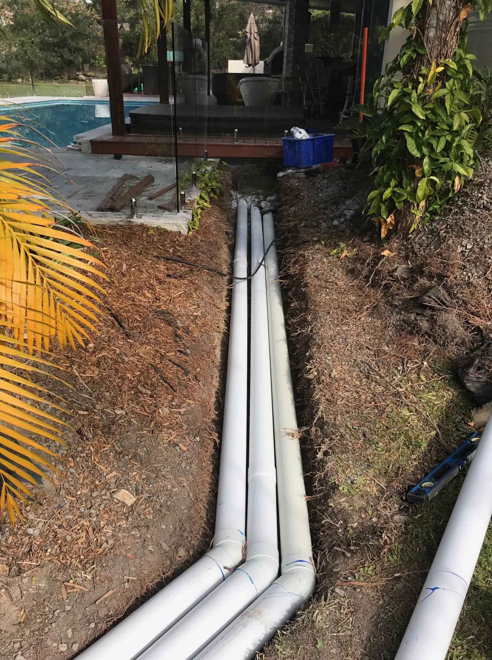 Blocked drains work by Shoreside Plumbing near Hope Island