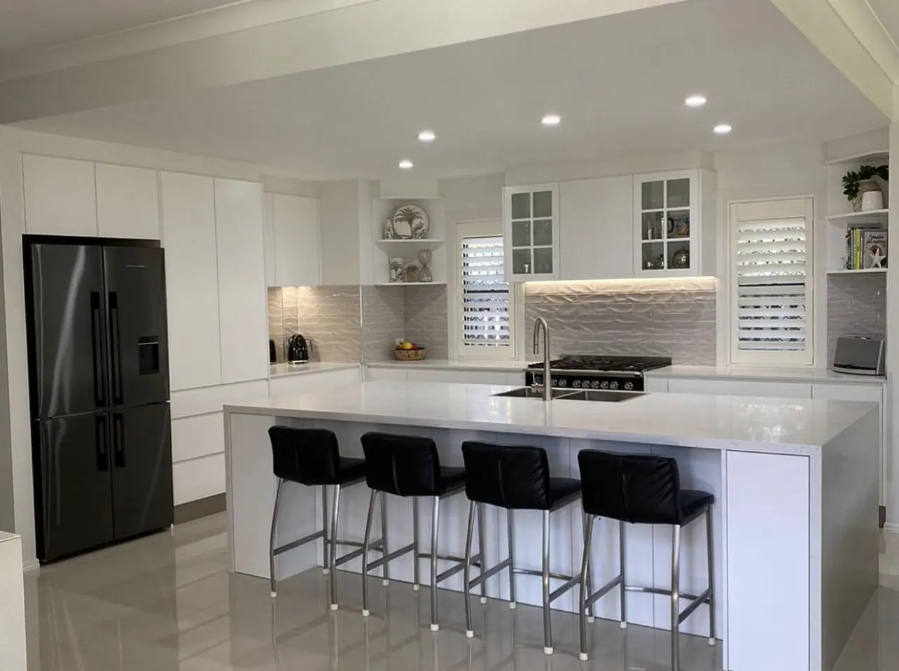 Kitchen plumbing and fit off by Shoreside Plumbing