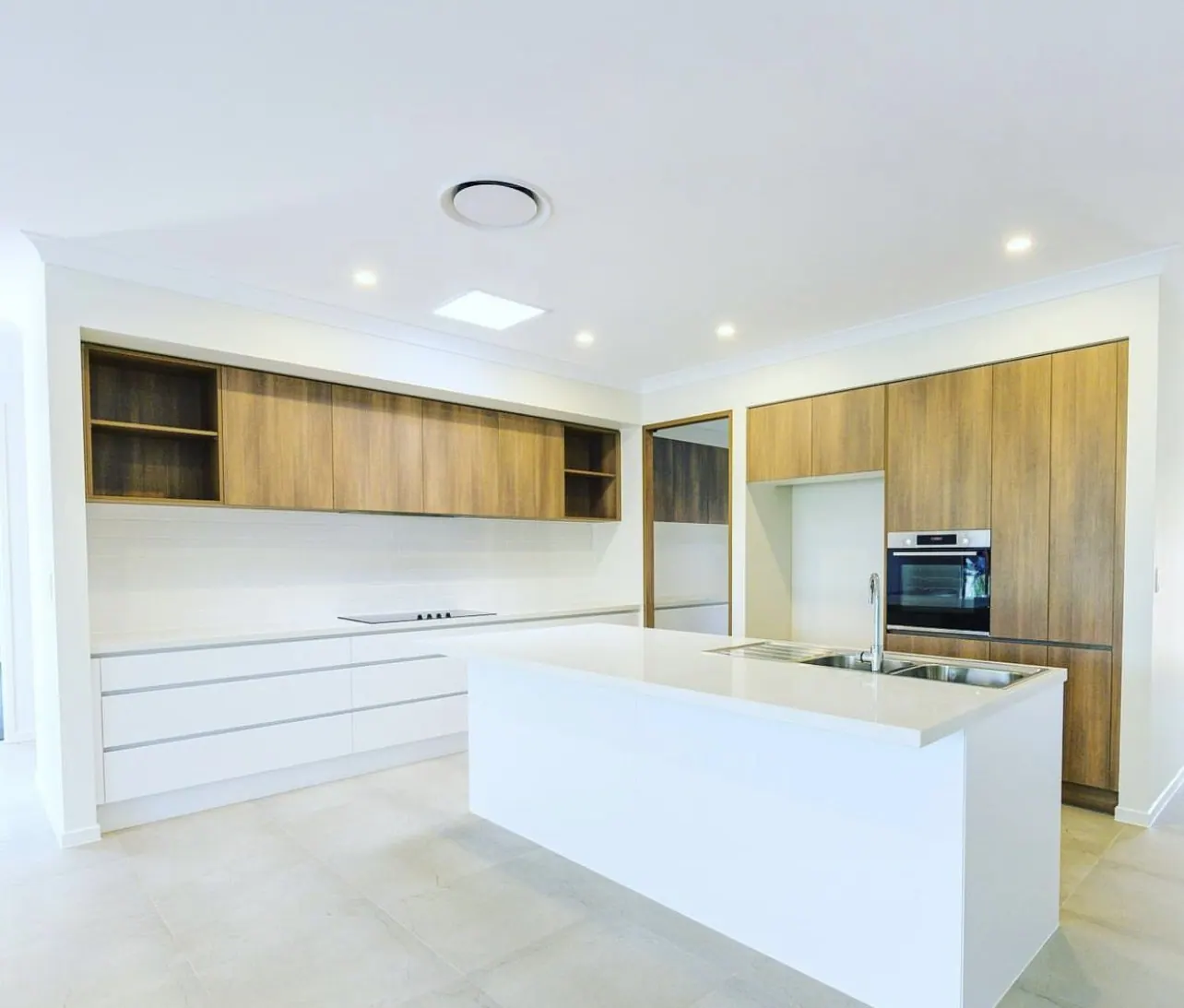 Kitchen plumbing and fit off by Shoreside Plumbing