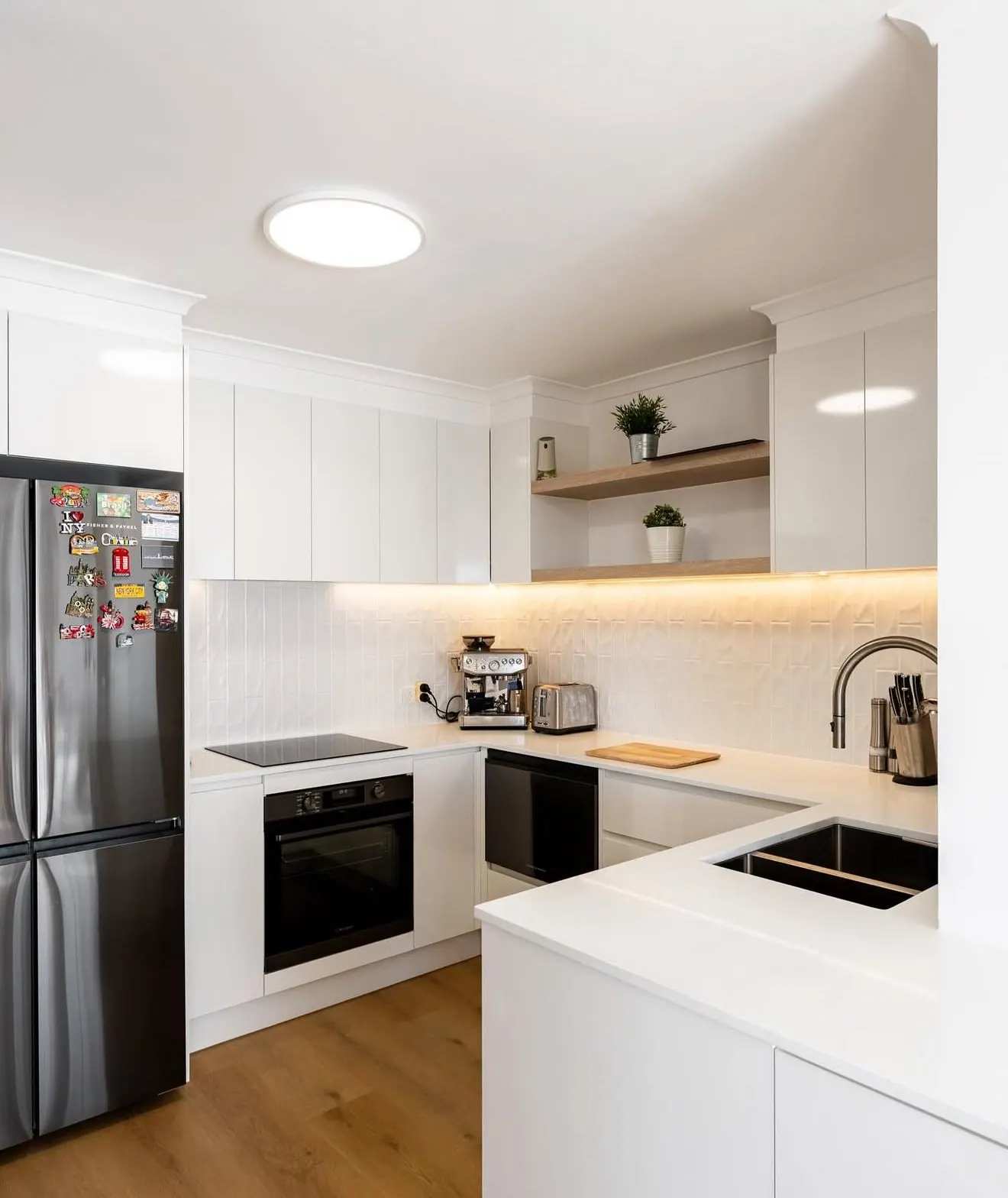 Kitchen plumbing and fit off by Shoreside Plumbing