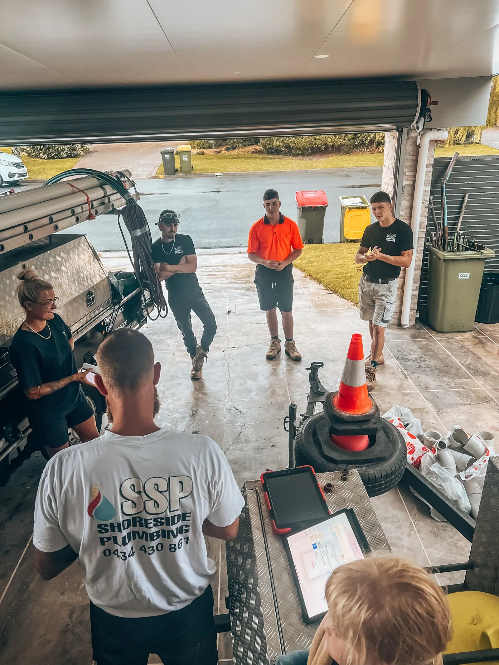 The Shoreside Plumbing team on the Gold Coast
