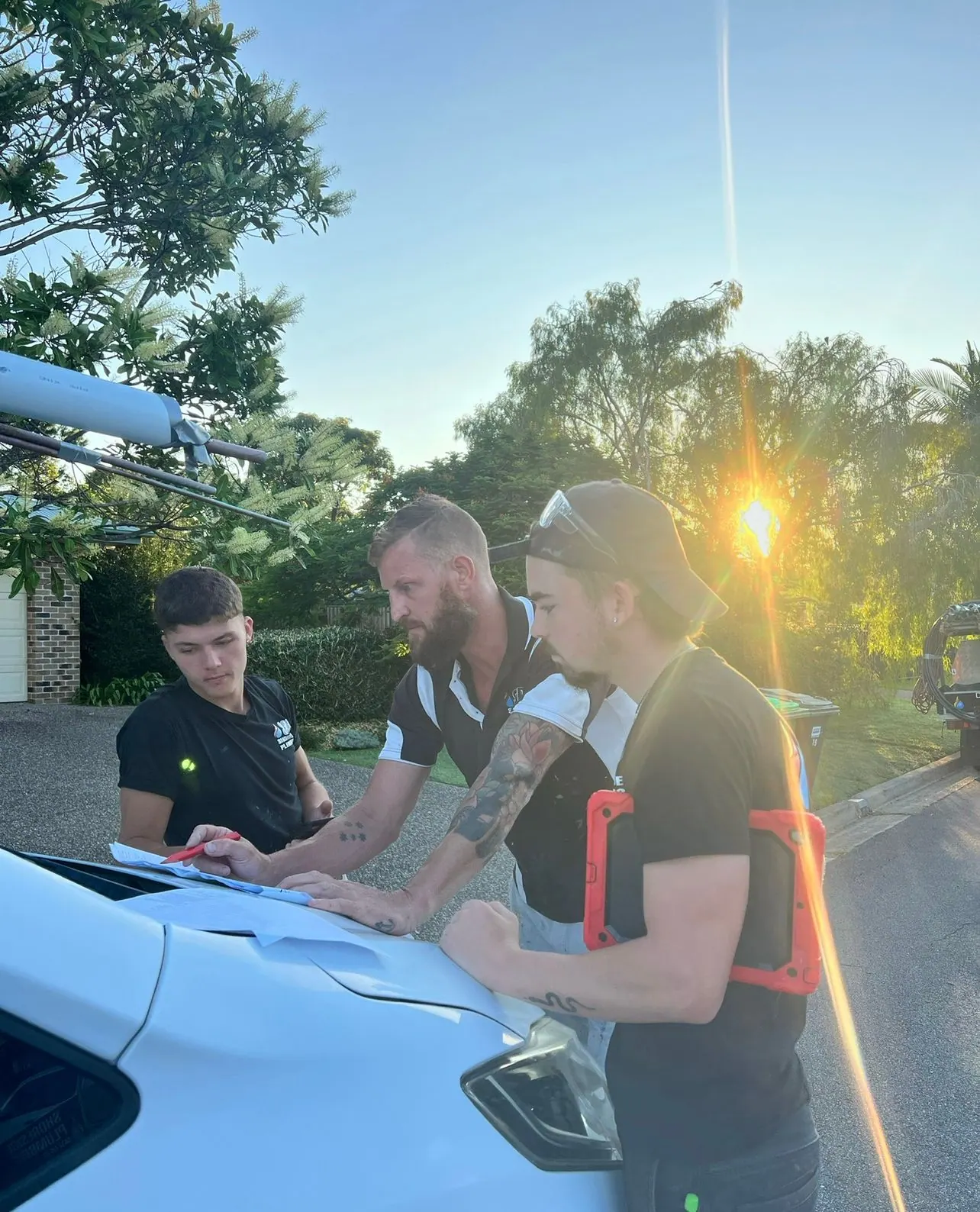 The Shoreside Plumbing team on the Gold Coast